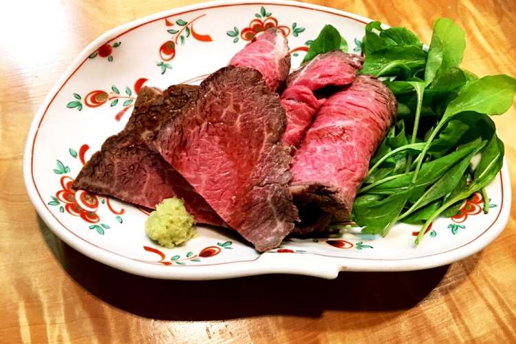 焼いて置いとくとできちゃうローストビーフ レシピ 作り方 By ちゃ こ る クックパッド 簡単おいしいみんなのレシピが360万品