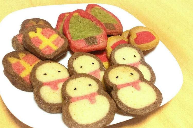 可愛い クリスマスアイスボックスクッキー レシピ 作り方 By もふちぃ クックパッド