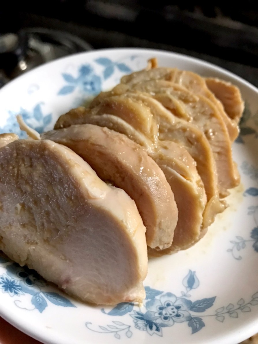 ポリ袋で簡単☆鶏胸肉のチャーシューの画像