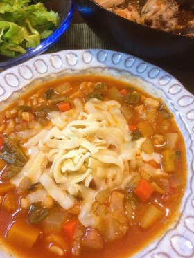 元気の源!ミネストローネ