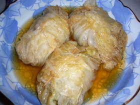 和風のロール白菜