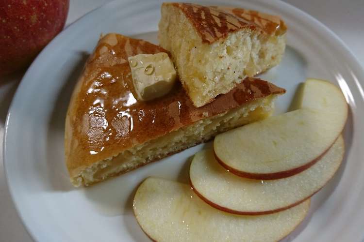 りんごのコンポート入りホットケーキ レシピ 作り方 By Axle クックパッド