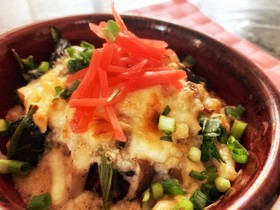 高タンパク低カロ♪山芋豆腐明太子グラタン