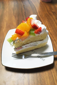 【簡単】フルーツデコレーションケーキ 
