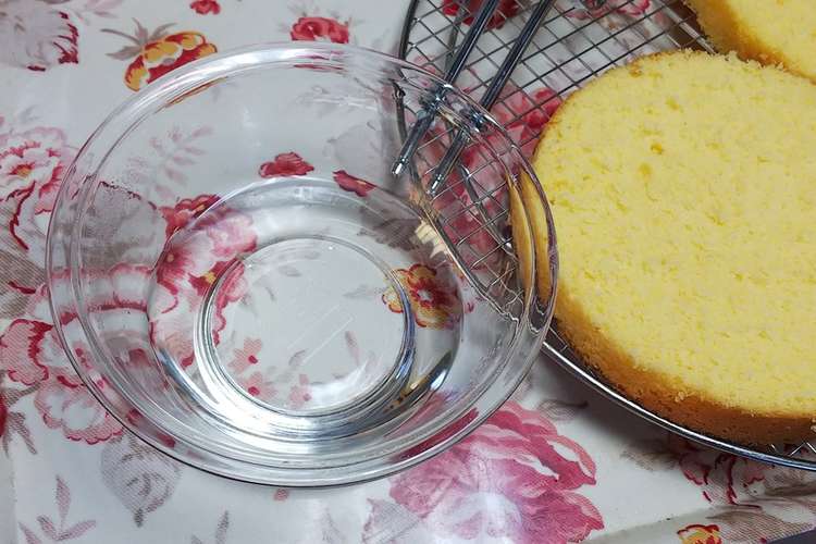 スポンジケーキシロップ 覚書 レシピ 作り方 By Chi Chan クックパッド