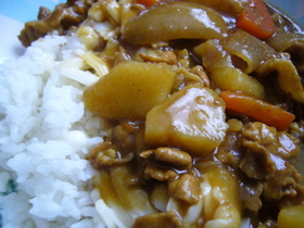 ウチの和風おろしカレー(*^艸^*)