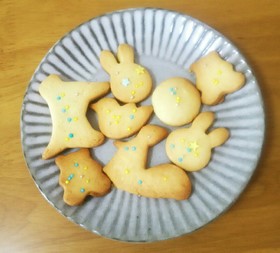 サクサク★型抜きクッキー