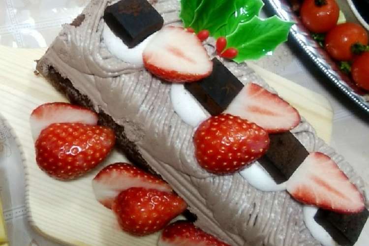 お手軽クリスマスケーキ レシピ 作り方 By ティグス クックパッド 簡単おいしいみんなのレシピが353万品