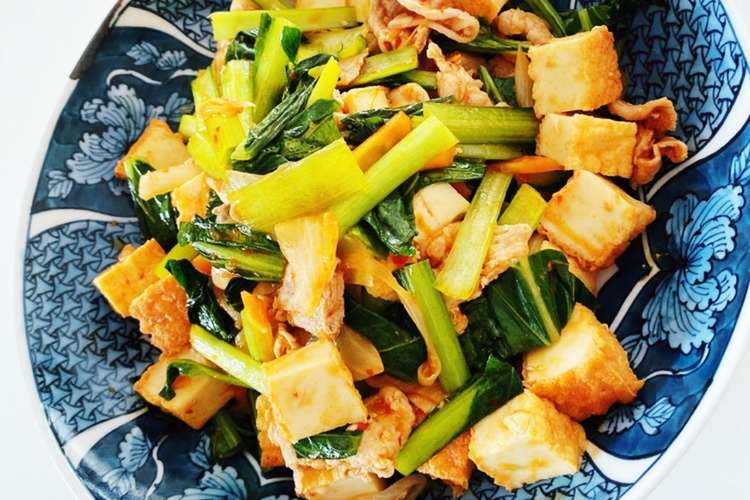 豚肉と厚揚げ、野菜のオイスターソース炒め レシピ・作り方 By Morimori50 【クックパッド】 簡単おいしいみんなのレシピが362万品