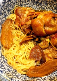 麻油雞麵線☆台湾料理マーヨージーの素麺
