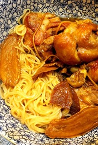 麻油雞麵線☆台湾料理マーヨージーの素麺