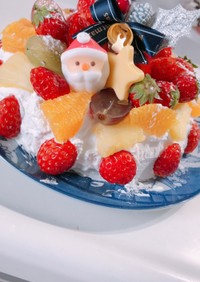 フルーツたっぷり♥リースケーキ