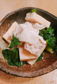 【身体喜ぶレシピ】高野豆腐の炒め煮