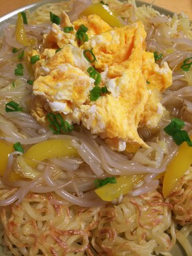 卵とたっぷり野菜のあんかけ焼きそば