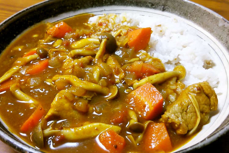 焼きキノコ入り具たっぷりカレー レシピ 作り方 By いくおっちゃん クックパッド 簡単おいしいみんなのレシピが356万品
