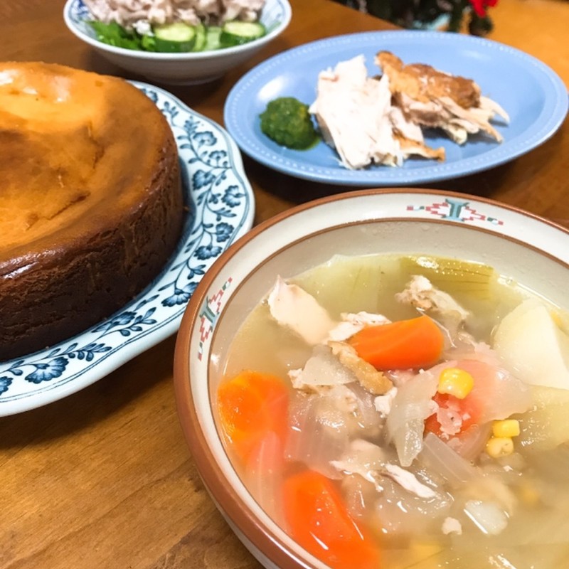 みんなが作ってる ローストチキン 骨 スープのレシピ クックパッド 簡単おいしいみんなのレシピが341万品
