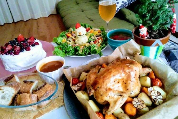 我が家のクリスマスディナー 18 レシピ 作り方 By わったんさん クックパッド 簡単おいしいみんなのレシピが350万品