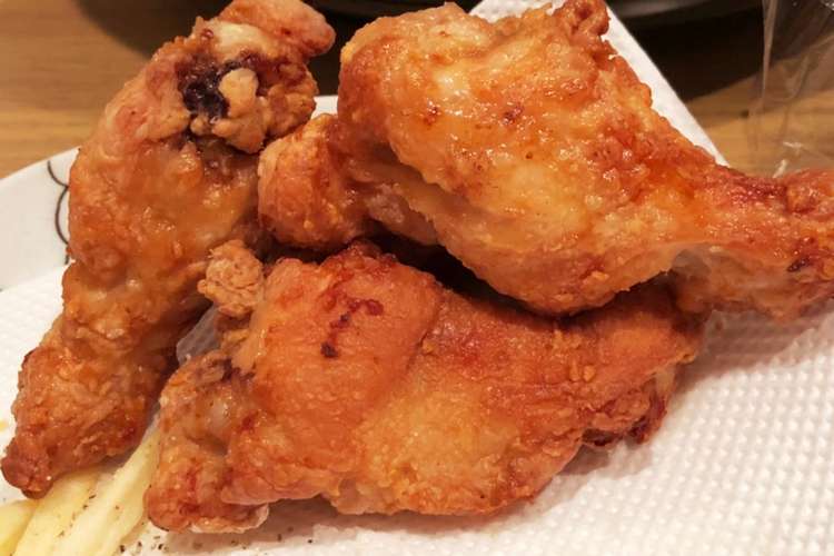 超簡単 ノンフライヤーでフライドチキン レシピ 作り方 By V3v Momo クックパッド 簡単おいしいみんなのレシピが351万品