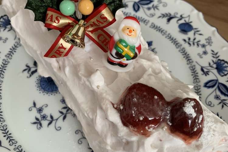 いちごジャムを使って作るクリスマスケーキ レシピ 作り方 By りょうたくりん クックパッド