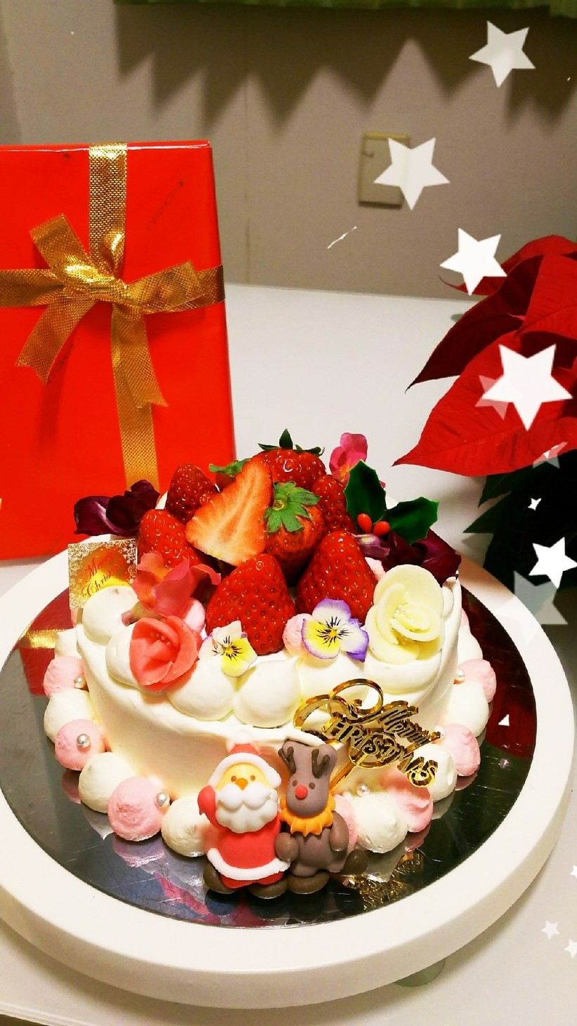 イチゴ♡クリスマスケーキ♡の画像