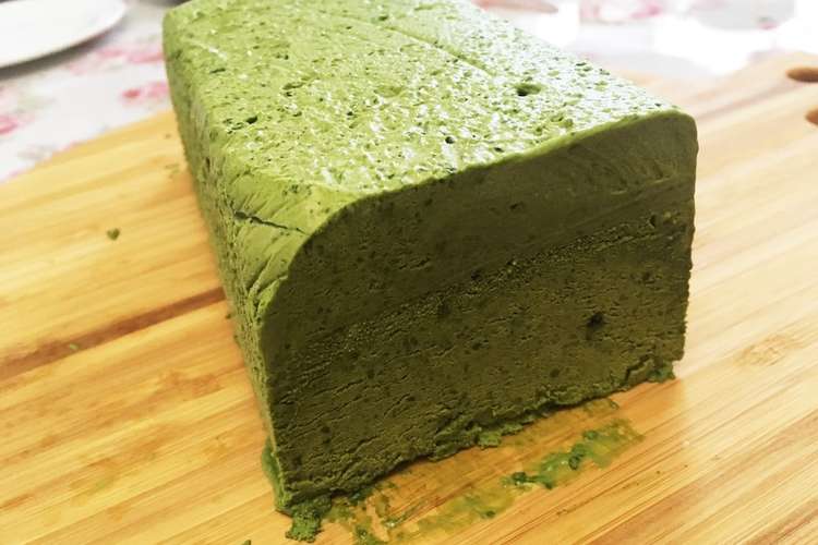 簡単 濃い抹茶アイスケーキ レシピ 作り方 By Reano クックパッド 簡単おいしいみんなのレシピが371万品