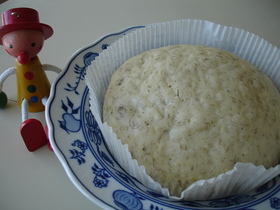 子供と作る♪バナナ蒸しパン