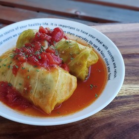 ロールキャベツトマト煮込み