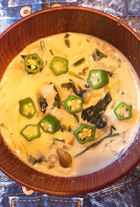 簡単あったか☆きのこと野菜の豆乳スープ