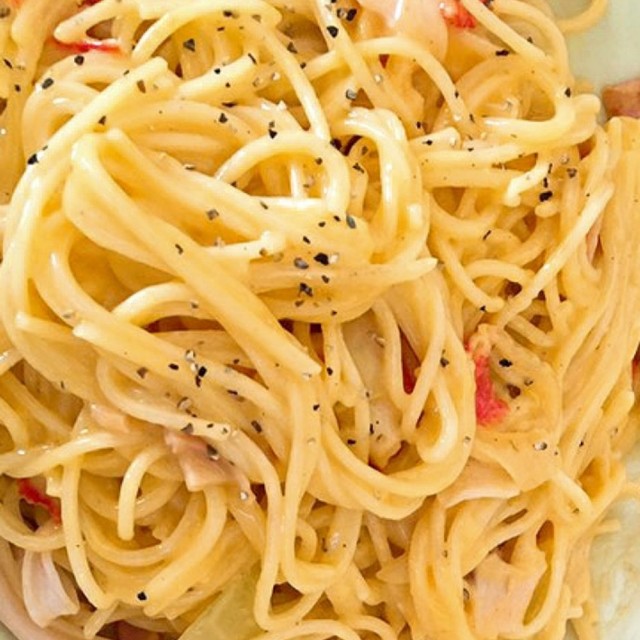 チェダーチーズの濃厚カルボナーラ レシピ 作り方 By ぼくたん クックパッド 簡単おいしいみんなのレシピが359万品