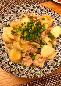【簡単パパッと♪】鶏肉と里芋のほっこり煮