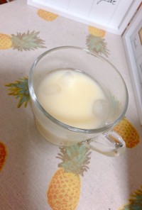 ★大人デザート★カルピス+牛乳+日本酒
