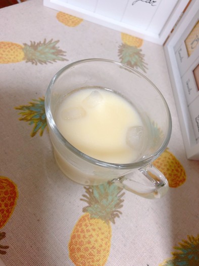 ★大人デザート★カルピス+牛乳+日本酒の写真