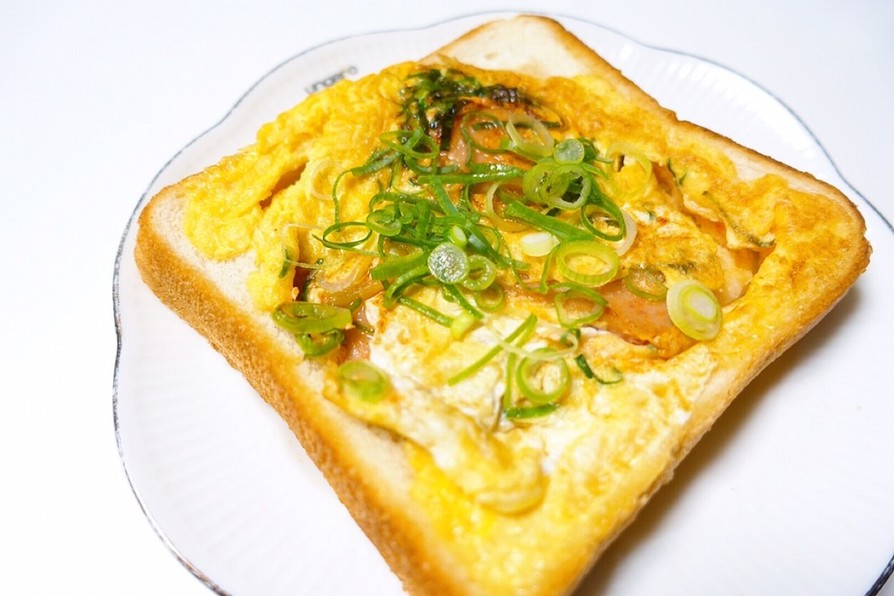 ケチャハムの卵とじパンの画像