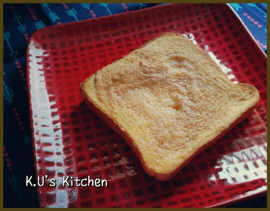 メープル♡塩バタートーストの画像