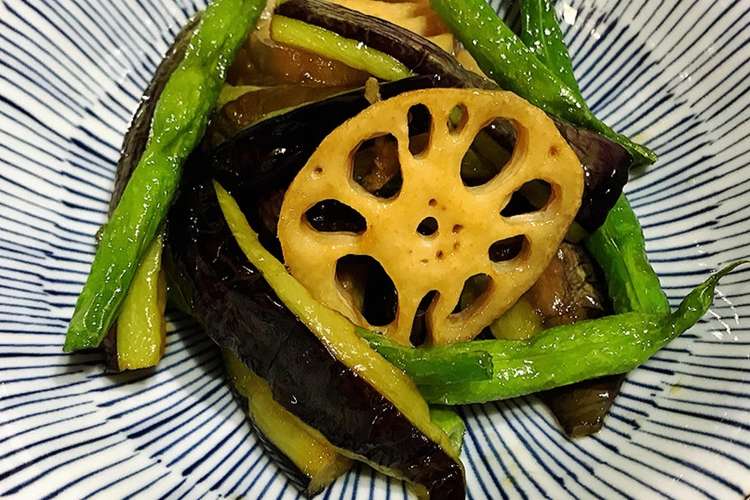 めんつゆで簡単和食 野菜の揚げ浸し レシピ 作り方 By S O A R クックパッド