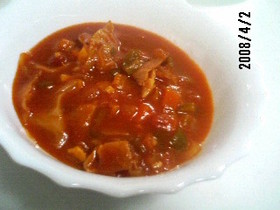 野菜たっぷりミネストローネ