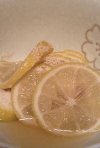 超簡単☆レモンの砂糖漬け☆ビタミン豊富！