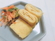 【離乳食 後期】手づかみにも!卵焼きの写真