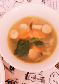 簡単★カレー風味スープ