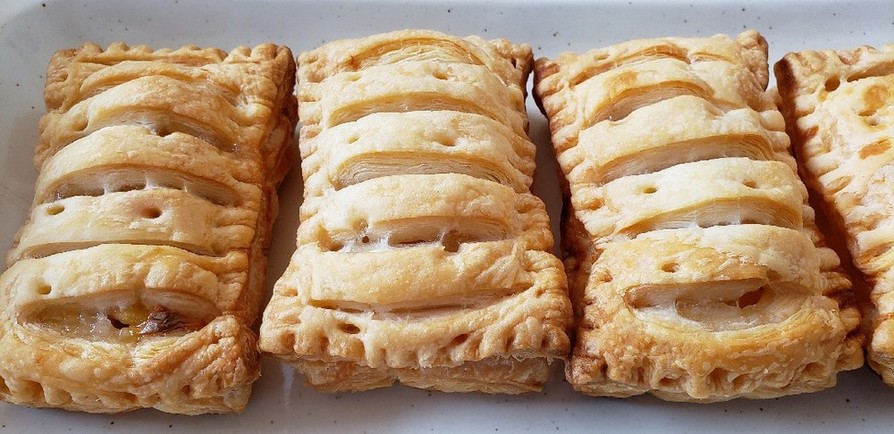りんごとクリームチーズのパイの画像