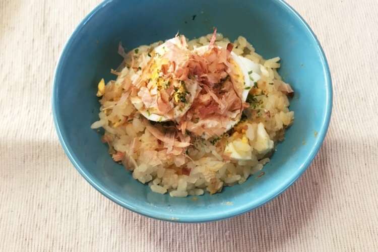 食欲のないときの朝ごはんに ゆで卵ご飯 レシピ 作り方 By Crazy Boy クックパッド 簡単おいしいみんなのレシピが359万品
