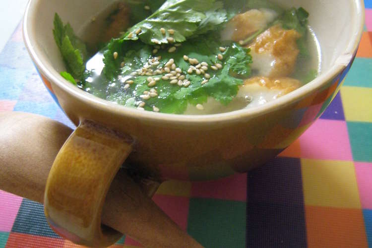 朝食に 三つ葉 ちくわ中華スープ レシピ 作り方 By まんぷくまる クックパッド 簡単おいしいみんなのレシピが371万品