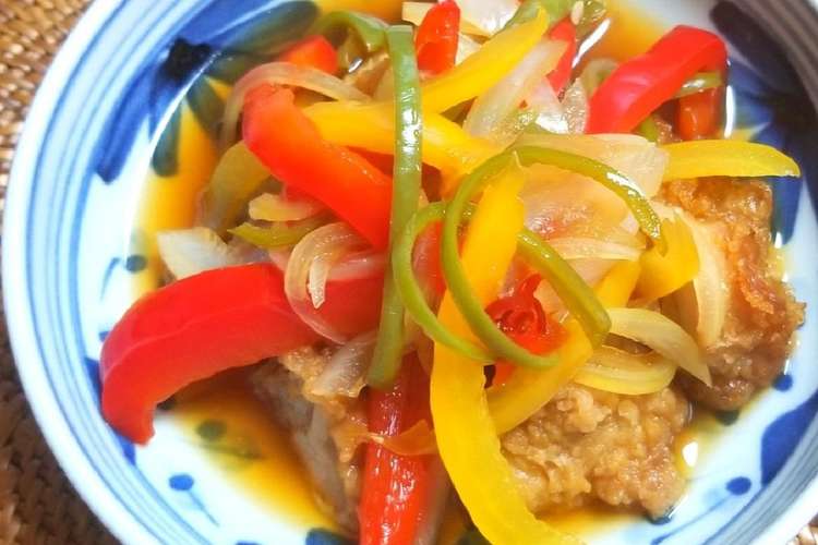 電子レンジで 唐揚げ南蛮漬け レシピ 作り方 By 春菜食堂y クックパッド 簡単おいしいみんなのレシピが362万品