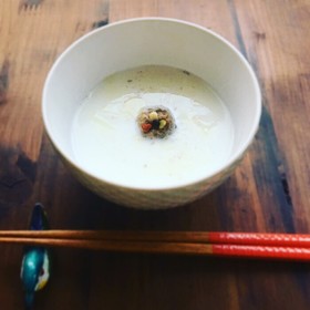 ナッツとプロテインのダイエット味噌汁