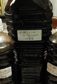 自家製ポン酢醤油(自分のための備忘録)