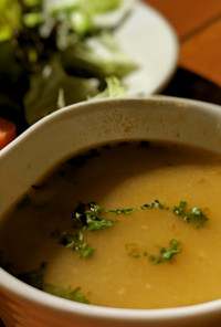 海老の茹で汁を極旨のスープへ作り変える策