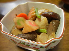お正月のうま煮(いり鶏)