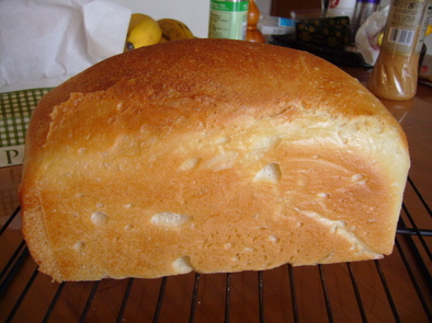 パネトーネマザーで食パンの写真