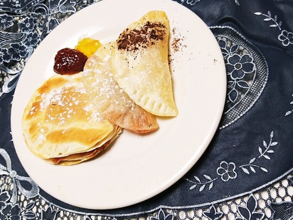 余った餃子の皮とジャムで簡単スイーツ