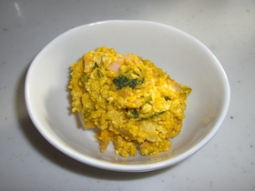 かぼちゃ&豆腐のヘルシーサラダ